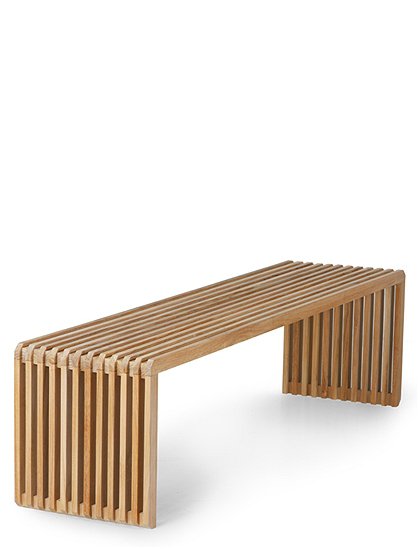 Bank aus Teak von HKliving &#9733; Kundenbewertung "Sehr gut" &#9733; 10&euro; Rabatt für Neukunden &#9733; Schnell verschickt &#9733; Günstig bei car-Moebel.de