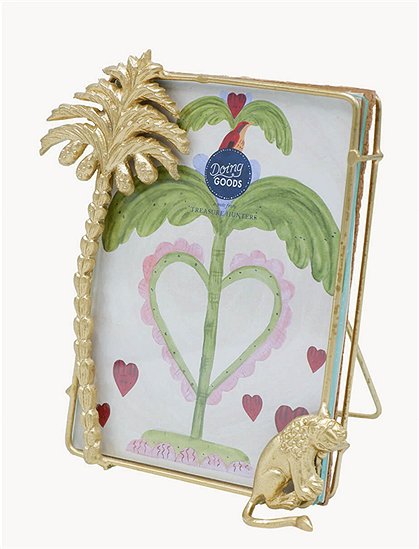 Rahmen Palme und Löwe von Doing Goods &#9733; Kundenbewertung "Sehr gut" &#9733; 10&euro; Rabatt für Neukunden &#9733; Jetzt kaufen bei car-Moebel.de