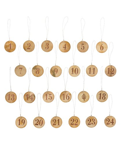 Adventskalenderzahlen von Bungalow &#9733; Kundenbewertung "Sehr gut" &#9733; 10&euro; Rabatt für Neukunden &#9733; Sicher verpackt & schnell verschickt!