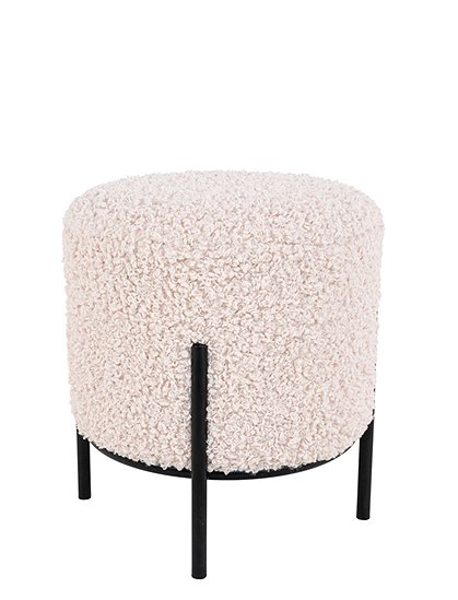 Pouf mit Lammfellimitat &#9733; Kundenbewertung "Sehr gut" &#9733; 12&percnt; Rabatt für Neukunden &#9733; Jetzt günstig kaufen bei car-Moebel.de