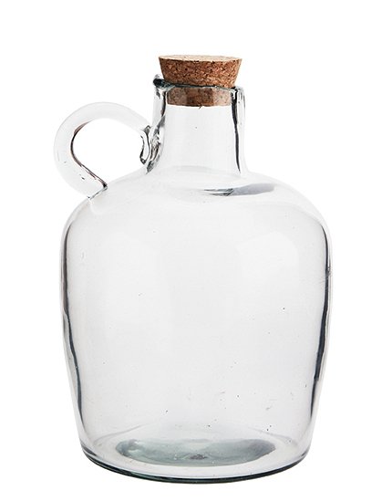 Glaskrug mit Henkel von Madam Stoltz &#9733; Kundenbewertung "Sehr gut" &#9733; 10&euro; Neukundenrabatt &#9733; Schnell verschickt &#9733; Günstig kaufen bei car-Moebel.de