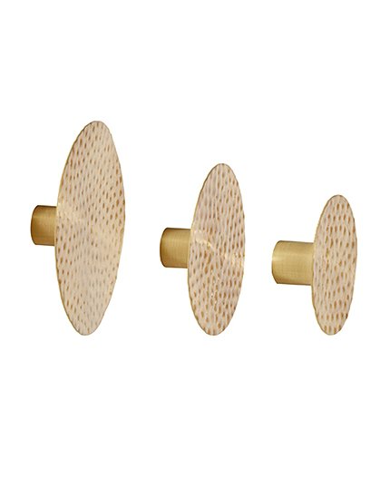Messinghaken von HÜBSCH Interior &#9733; Kundenbewertung "Sehr gut" &#9733; 10&euro; Rabatt für Neukunden &#9733; Schnell verschickt &#9733; Günstig bei car-Moebel.de