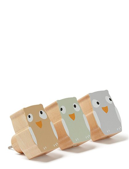 3er Set Haken aus Holz Eulen &#9733; Kundenbewertung "Sehr gut" &#9733; 10&euro; Rabatt für Neukunden &#9733; Schnell verschickt &#9733; Jetzt günstig kaufen bei car-Moebel.de
