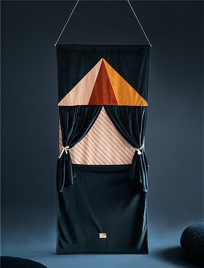 Puppentheater aus Samt von Nobodinoz &#9733; Kundenbewertung "Sehr gut" &#9733; 10&euro; Rabatt für Neukunden &#9733; Schnell verschickt &#9733; Günstig bei car-Moebel.de
