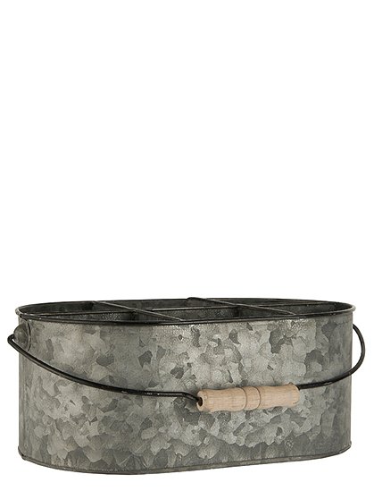 Metallkorb mit 6 Fächern von Ib Laursen &#9733; Kundenbewertung "Sehr gut" &#9733; 10&euro; Rabatt für Neukunden &#9733; Schnell verschickt &#9733; Günstig bei car-Moebel.de