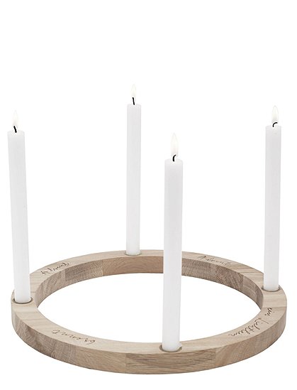 Adventskranz von Eulenschnitt &#9733; Kundenbewertung "Sehr gut" &#9733; 10&euro; Rabatt für Neukunden &#9733; Schnell verschickt &#9733; Günstig bei car-Moebel.de