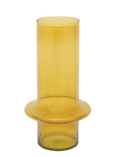 gelbe Vase aus Glas von UNC &#9733; Kundenbewertung "Sehr gut" &#9733; 10&euro; Rabatt für Neukunden &#9733; Schnell verschickt &#9733; Jetzt günstig kaufen bei car-Moebel.de