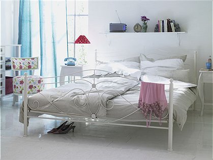 Metallbett romantisch Nr:1210 1