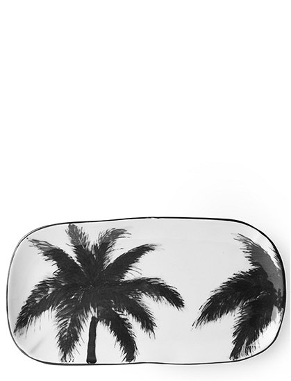 Servierteller Palms, bold & basic von HKliving &#9733; Kundenbewertung "Sehr gut" &#9733; 10&euro; Rabatt für Neukunden &#9733; Schnell verschickt &#9733; Günstig bei car-Moebel.de