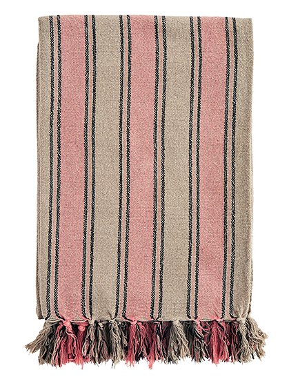 Tagesdecke Streifen von Madam Stoltz &#9733; Kundenbewertung "Sehr gut" &#9733; 10&euro; Rabatt für Neukunden &#9733; Jetzt günstig kaufen bei car-Moebel.de 