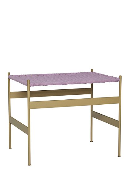 Bank Peri von Hübsch Interior Interior mit lila Gurtband &#9733; Kundenbewertung "Sehr gut" &#9733; 10&euro; Rabatt für Neukunden &#9733; Jetzt günstig kaufen bei car-Moebel.de