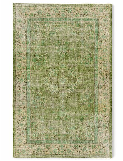 Retro Teppich grün von HKliving &#9733; Kundenbewertung "Sehr gut" &#9733; 10&euro; Rabatt für Neukunden &#9733; Schnell verschickt &#9733; Jetzt kaufen bei car-Moebel.de