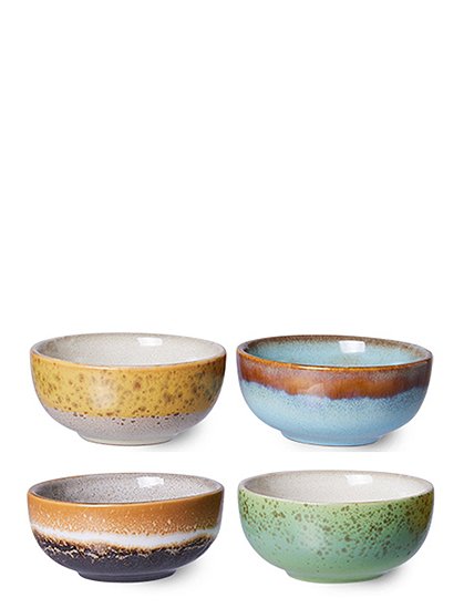 4er Set Bowls, Castor von HK Living &#9733; Kundenbewertung "Sehr gut" &#9733; 10&euro; Rabatt für Neukunden &#9733; Schnell verschickt &#9733; Günstig bei car-Moebel.de