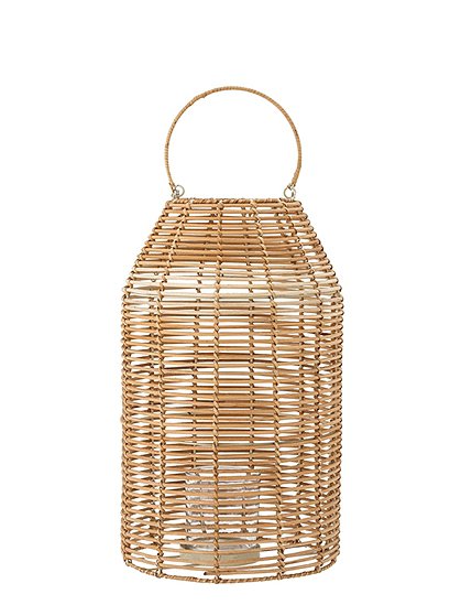 Laterne Ferdi aus Rattan von Bloomingville &#9733; Kundenbewertung "Sehr gut" &#9733; 10&euro; Rabatt für Neukunden &#9733; Schnell verschickt &#9733; Günstig bei car-Moebel.de