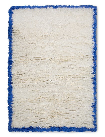 Teppich Blue Corner von HKliving &#9733; Kundenbewertung "Sehr gut" &#9733; 10&euro; Rabatt für Neukunden &#9733; Schnell verschickt &#9733; Jetzt kaufen bei car-Moebel.de