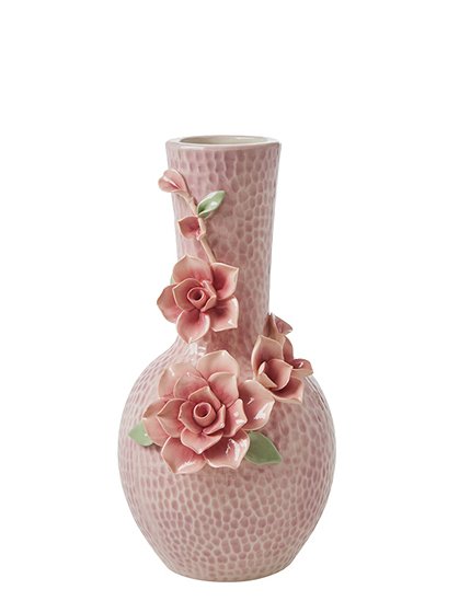 rosa Vase mit Blumen von rice &#9733; Kundenbewertung "Sehr gut" &#9733; 10&euro; Rabatt für Neukunden &#9733; Schnell verschickt &#9733; Jetzt günstig kaufen bei car-Moebel.de