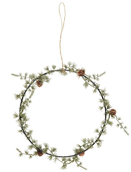 Kranz (Ø38 cm) Zederngirlande von Ib Laursen &#9733; Kundenbewertung "Sehr gut" &#9733; 10&euro; Rabatt für Neukunden &#9733; Schnell verschickt &#9733; Günstig bei car-Moebel.de