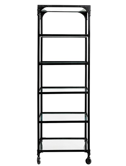 Regal Balance auf Rollen aus Metall von Nordal &#9733; Kundenbewertung "Sehr gut" &#9733; 10&euro; Rabatt für Neukunden &#9733; Schnell verschickt &#9733; Günstig bei car-Moebel.de