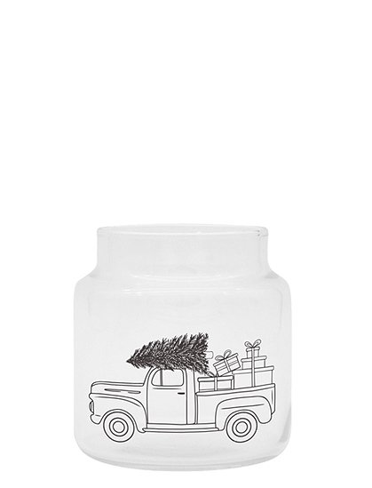 Vase Weihnachtsauto von Eulenschnitt &#9733; Kundenbewertung "Sehr gut" &#9733; 10&euro; Rabatt für Neukunden &#9733; Schnell verschickt &#9733; Günstig bei car-Moebel.de