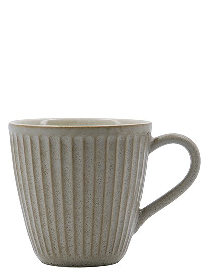 Tasse Pleat, 300ml, Steinzeug v. house doctor &#9733; Kundenbewertung "Sehr gut" &#9733; 10&euro; Rabatt für Neukunden &#9733; Schnell verschickt &#9733; Günstig bei car-Moebel.de