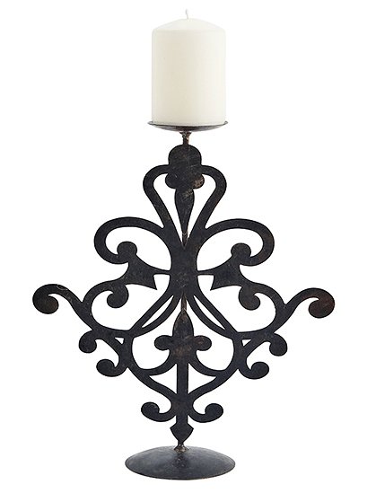 Kerzenleuchter Ornament von Madam Stoltz &#9733; Kundenbewertung "Sehr gut" &#9733; 10&euro; Rabatt für Neukunden &#9733; Schnell verschickt &#9733; Günstig bei car-Moebel.de
