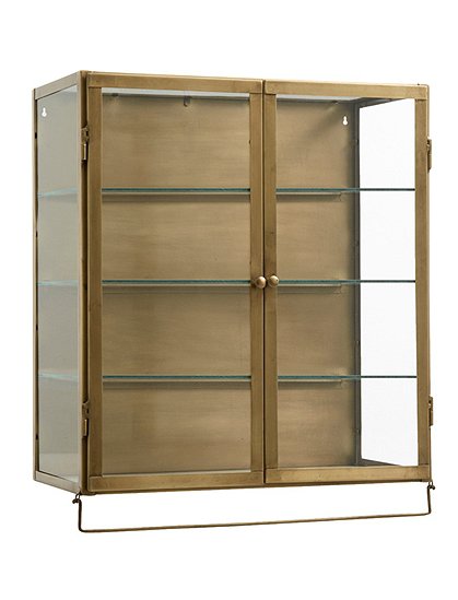 LV02011 Nordal Vitrine, gold  1