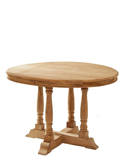 LV02022 Esstisch, Teakholz Ø120 cm 1