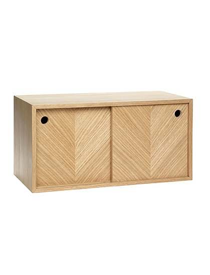 LV020114 Wandboard Schiebetür, Eiche  1