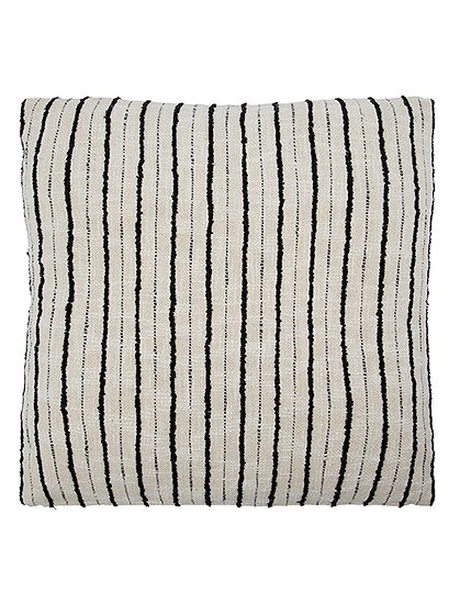 Kissenbezug Lines schwarz/offwhite von house doctor &#9733; Kundenbewertung "Sehr gut" &#9733; 12&percnt; Rabatt für Neukunden &#9733; Schnell verschickt &#9733; bei car-Moebel.de