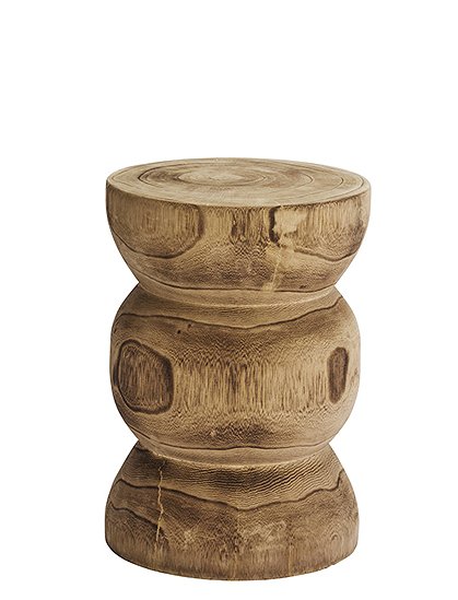 Holzhocker von Madam Stoltz  &#9733; Kundenbewertung "Sehr gut" &#9733; 12&percnt; Rabatt für Neukunden &#9733; Jetzt günstig kaufen bei car-Moebel.de