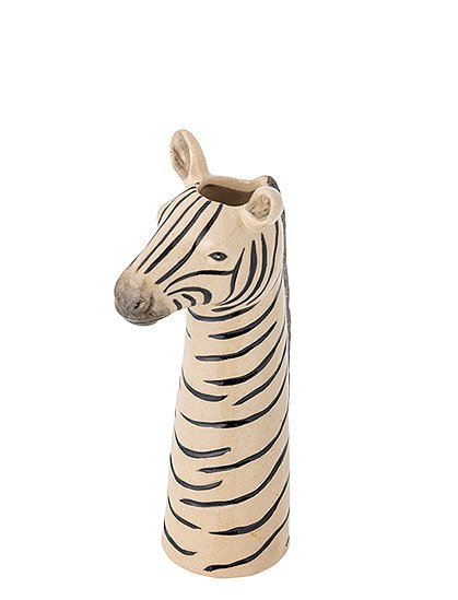 Vase Zebra Feodor v. Bloomingville &#9733; Kundenbewertung "Sehr gut"  &#9733; 12&percnt; Neukundenrabatt &#9733; Schnell verschickt &#9733; Bloomingville "Neu" entdecken!