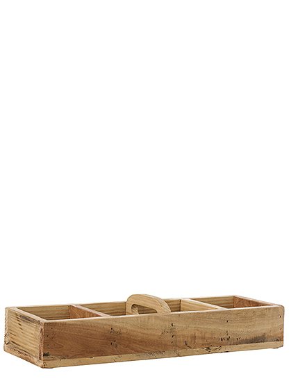 Holzkiste, 4 Fächer von Ib Laursen &#9733; Kundenbewertung "Sehr gut" &#9733; 12&percnt; Neukundenrabatt &#9733; Schnell verschickt &#9733; Jetzt günstig bei car-Moebel.de
