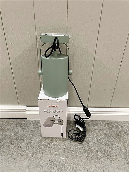 LV02046 Wandlampe Snazzy,10xØ15,Met,grün 1