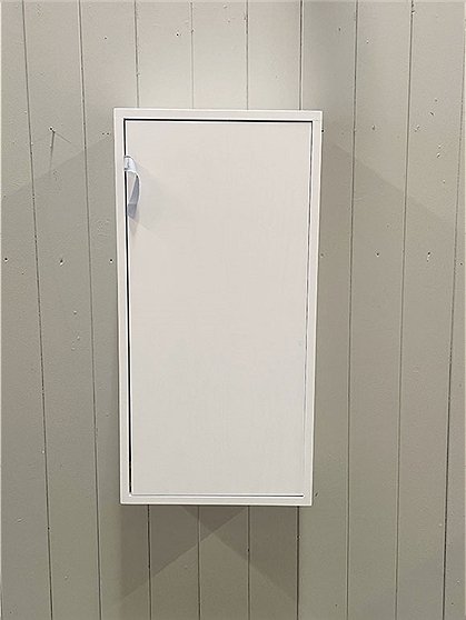 LV02021 Modul Regal 80cm,1/2 Würfel,weiß 1