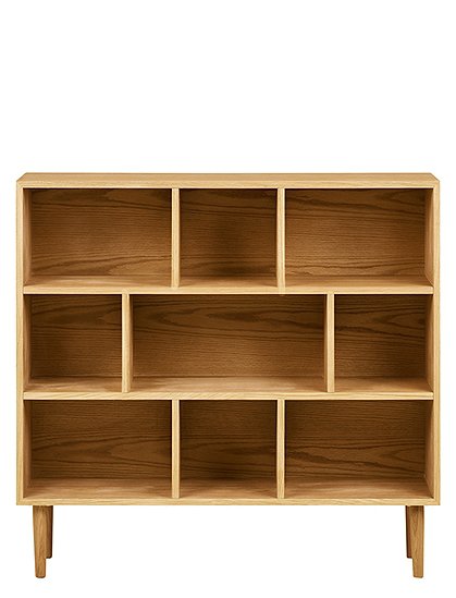 Oshava B&uuml;cherregal von House Nordic &#9733; Kundenbewertung "Sehr gut" &#9733; 12&percnt; Rabatt für Neukunden &#9733; Schnell verschickt &#9733; Jetzt bei car-Moebel.de