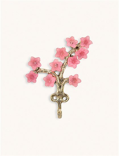 Wandhaken Elodie rosa Blüten v. Doing Goods &#9733; Kundenbewertung "Sehr gut" &#9733; 12&percnt; Rabatt für Neukunden &#9733; Schnell verschickt &#9733; Jetzt bei car-Moebel.de
