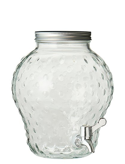 Getränkespender, Glas, Erdbeere 3,8L von Ib Laursen &#9733; Kundenbewertung "Sehr gut" &#9733; 12&percnt; Neukundenrabatt &#9733; Schnell verschickt &#9733; Bei car-Moebel.de