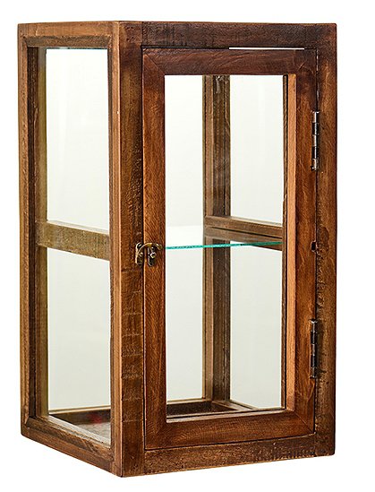 Vitrine Unika mit Glasboden, 50x28x28 cm von Ib Laursen &#9733; Kundenbewertung "Sehr gut" &#9733; 12&percnt; Rabatt für Neukunden &#9733; Jetzt günstig kaufen bei car-Moebel.de