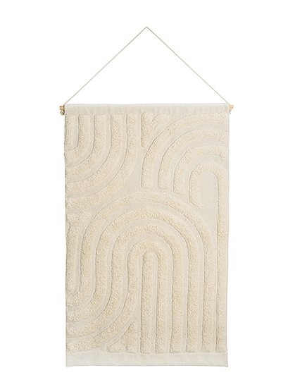 Getuftete Wanddekoration von Madam Stoltz ★ Kundenbewertung "Sehr gut" ★ 12&percnt; Rabatt für Neukunden ★ Jetzt günstig kaufen bei car-Moebel.de