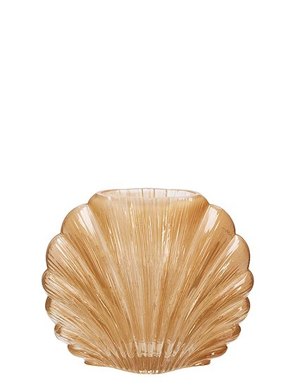 Glasvase Muschel von Madam Stoltz ★ Kundenbewertung "Sehr gut" ★ 12&percnt; Neukundenrabatt ★ Schnell verschickt ★ Günstig bei car-Moebel.de