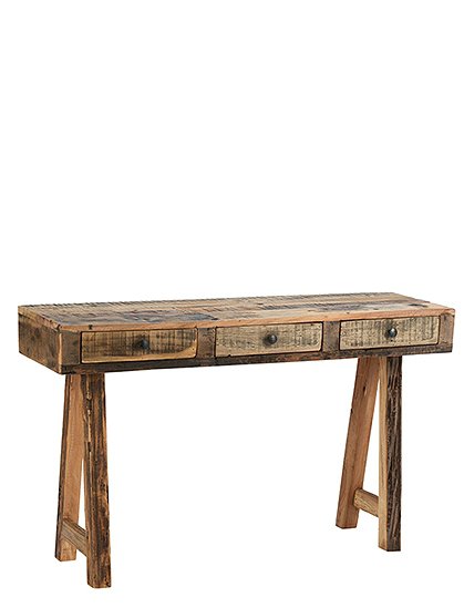 Recycelter Holzkonsolentisch von Madam Stoltz ★ Kundenbewertung "Sehr gut" ★ 12&percnt; Neukundenrabatt ★ Schnell verschickt ★ Günstig bei car-Moebel.de