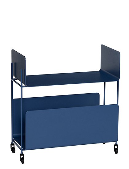 Ays Servierwagen dunkelblau von Hübsch Interior ★ Kundenbewertung "Sehr gut" ★ 12&percnt; Rabatt für Neukunden ★ Schnell verschickt ★ bei car-Moebel.de