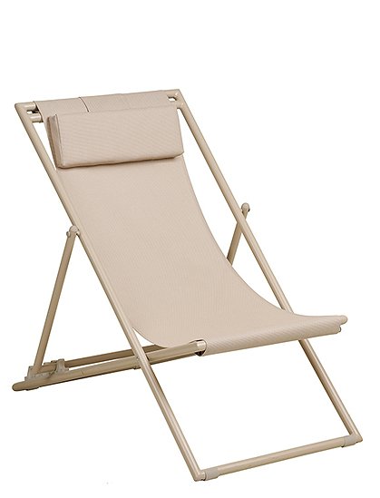 klappbarer Strandstuhl Curtis in taupe von House Nordic ★ Kundenbewertung "Sehr gut" ★ 12&percnt; Rabatt für Neukunden ★ Jetzt günstig kaufen bei car-Moebel.de