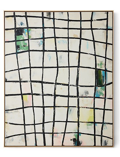 gerahmtes Kunstwerk Wired 163x131 cm von HKliving ★ Kundenbewertung "Sehr gut" ★ 12&percnt; Neukundenrabatt ★ Schnell verschickt ★ Car-Moebel.de