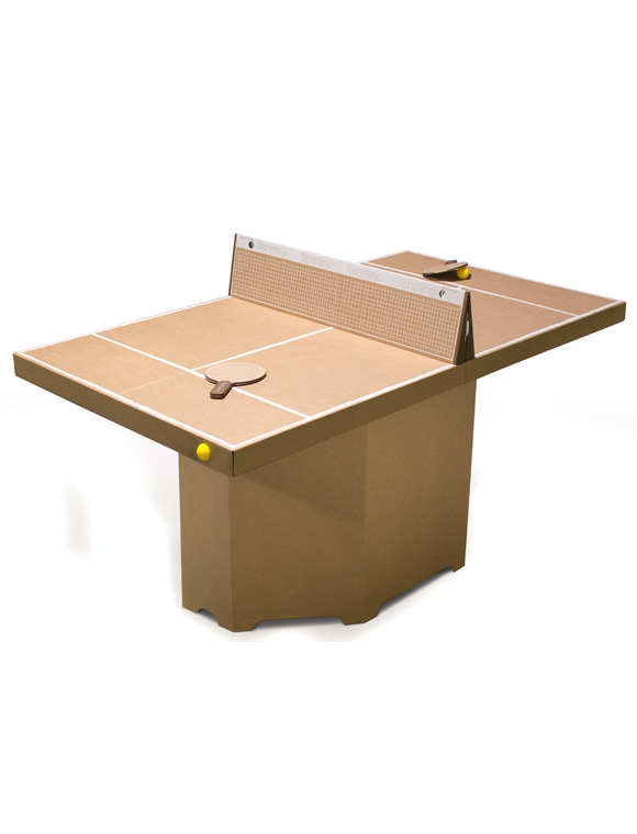 Tischtennisplatte, Pappe, 90x163 | car möbel