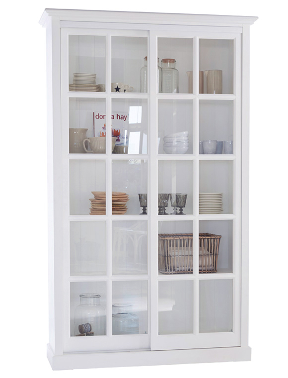 weißer Vitrinenschrank car möbel