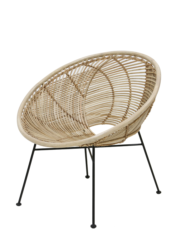 Rattan Sessel von HK Living car möbel