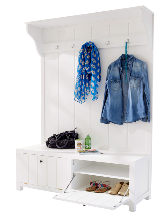 Wandgarderobe mit klappbarem Sitz &#9733; Kundenbewertung "Sehr gut" &#9733; 10&euro; Rabatt für Neukunden &#9733; Schnell verschickt &#9733; Günstig bei car-Moebel.de