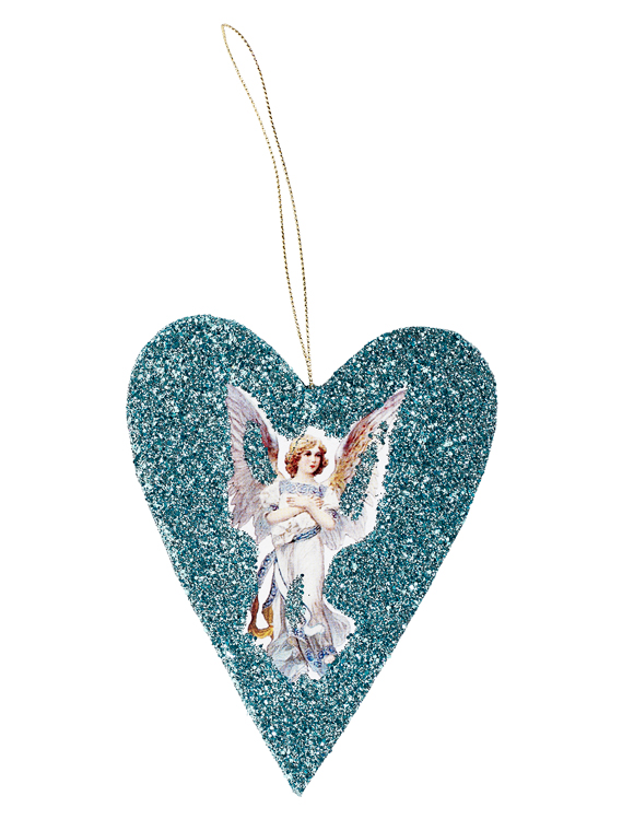 Anhänger Glitzerherz von NORDAL &#9733; Kundenbewertung "Sehr gut" &#9733; 10&euro; Rabatt für Neukunden &#9733; Schnell verschickt &#9733; Günstig bei car-Moebel.de