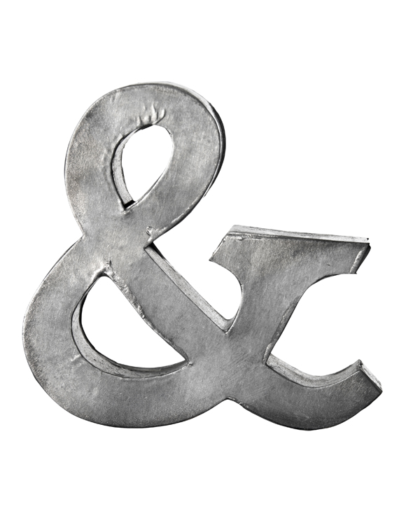 Buchstaben Metall von MADAM STOLTZ &#9733; Kundenbewertung "Sehr gut" &#9733; 10&euro; Rabatt für Neukunden &#9733; Jetzt günstig kaufen bei car-Moebel.de